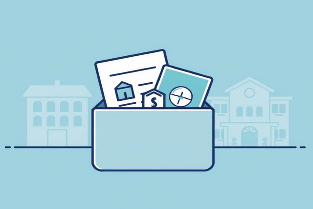 Symbollabbildung für Dokumentenpakete